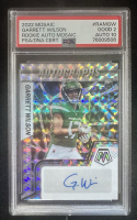 Garrett Wilson 2022 Mosaic Mosaic Rookie Autographs #RAMGW (PSA 2 | Auto 10) at PristineAuction.com