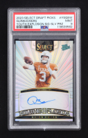 Quinn Ewers 2023-24 Select Draft Picks Youth Explosion Signatures Prizms Silver #YSQEW RC (PSA 9) at PristineAuction.com