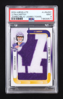 JJ McCarthy 2024 Absolute Jumbo Towels #8 RC #8/10 (PSA 9) at PristineAuction.com