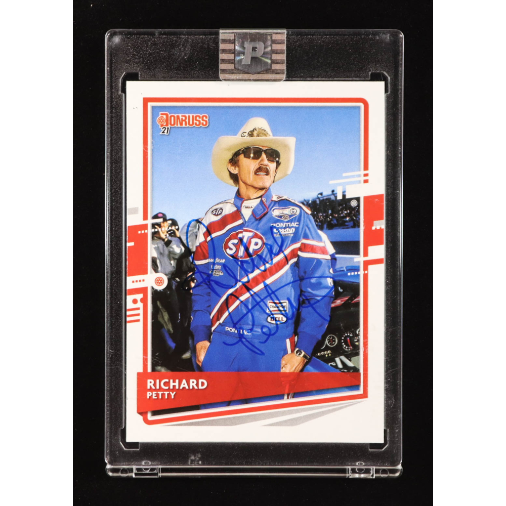 Richard Petty Signed 2021 Donruss #118 (PA) at PristineAuction.com