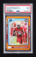 Marvin Harrison Jr. 2024 Donruss Optic Orange #276 RR RC #119/249 (PSA 9) at PristineAuction.com