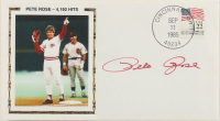 Pete Rose Signed Reds 1985 FDC Envelope (PSA) at PristineAuction.com