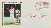 Pete Rose Signed Reds 1985 FDC Envelope (PSA) at PristineAuction.com
