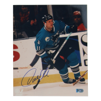 Owen Nolan Signed Sharks 8x10 Photo (AIV) at PristineAuction.com