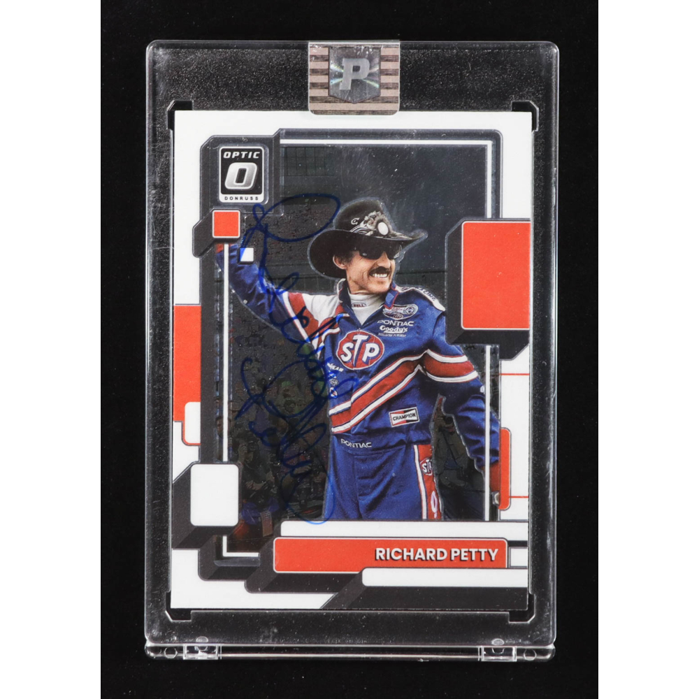 Richard Petty Signed 2023 Optic #22 (PA) at PristineAuction.com