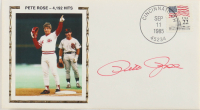 Pete Rose Signed Reds 1985 FDC Envelope (PSA) at PristineAuction.com