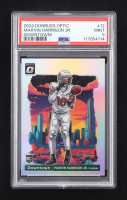 Marvin Harrison Jr. 2024 Donruss Optic Downtown #12 RC (PSA 9) at PristineAuction.com