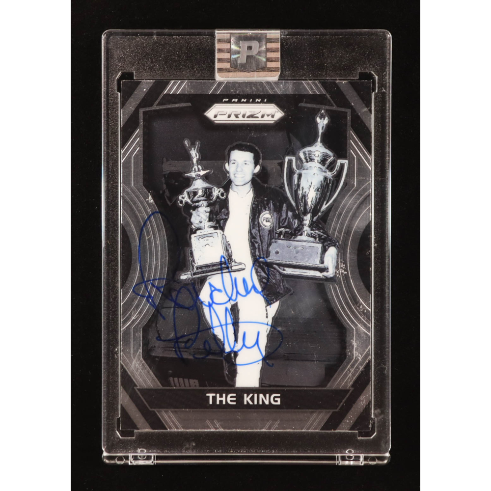 Richard Petty Signed 2018 Panini Prizm #47B VAR (PA) at PristineAuction.com