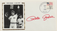 Pete Rose Signed Reds 1985 FDC Envelope (PSA) at PristineAuction.com