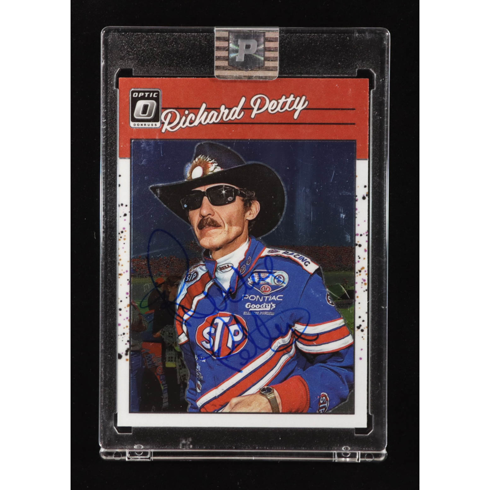 Richard Petty Signed 2023 Donruss Optic #67 RETRO (PA) at PristineAuction.com