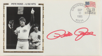 Pete Rose Signed Reds 1985 FDC Envelope (PSA) at PristineAuction.com