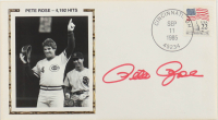 Pete Rose Signed Reds 1985 FDC Envelope (PSA) at PristineAuction.com