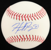 Hunter Brown Signed OML Baseball (Beckett) at PristineAuction.com