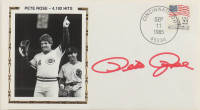 Pete Rose Signed Reds 1985 FDC Envelope (PSA) at PristineAuction.com