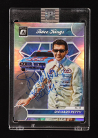 Richard Petty Signed 2023 Donruss Optic Holo #1 RK (PA) at PristineAuction.com