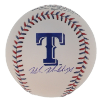 Mike Maddux Signed Rangers Logo Baseball (PSA) at PristineAuction.com