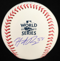Hunter Brown Signed 2022 World Series Baseball (Beckett) at PristineAuction.com