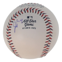 Joe Ryan Signed 2025 All-Star Game Logo Baseball (PSA) at PristineAuction.com
