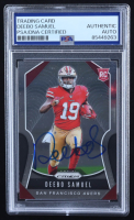 Deebo Samuel Signed 2019 Panini Prizm #346 RC (PSA) at PristineAuction.com