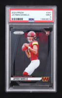 Jayden Daniels 2024 Panini Prizm #347 RC (PSA 9) at PristineAuction.com