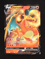 Charizard V URR 2023 Pokemon Sword and Shield Crown Zenith #18 at PristineAuction.com