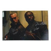 Titus Welliver & Jamie Hector Signed "Bosch" 11x17 Photo with Character Inscriptions (Beckett) at PristineAuction.com