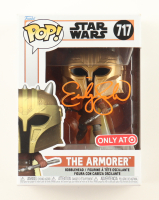 Emily Swallow Signed "Star Wars" #717 The Armorer Funko Pop! Bobblehead Vinyl Figure (JSA) at PristineAuction.com