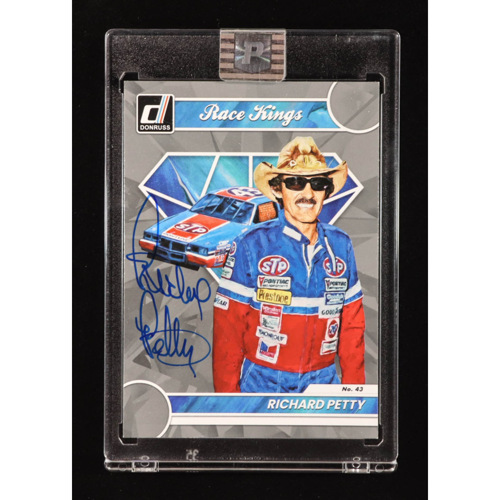 Richard Petty Signed 2023 Donruss #1 RK (PA) at PristineAuction.com