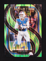Josh Allen 2024 Select Prizm Neon Green Shock #122 #168/499 at PristineAuction.com
