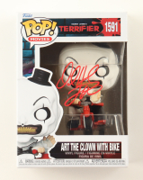 David Howard Thornton Signed "Terrifier" #1591 Art The Clown With Bike Funko Pop! Vinyl Figure (JSA) at PristineAuction.com