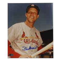 Stan Musial Signed Cardinals 8x10 Photo (AIV) at PristineAuction.com