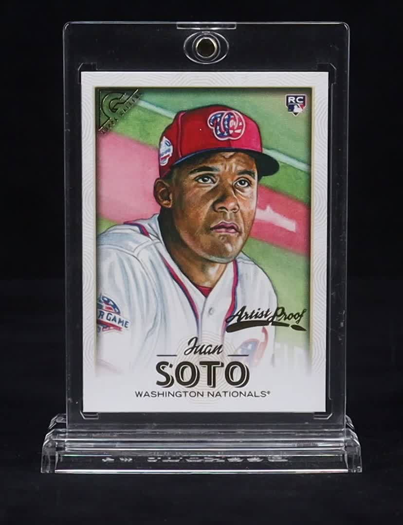 Juan Soto 2018 Topps Gallery Artists Proof #126 RC at PristineAuction.com