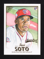 Juan Soto 2018 Topps Gallery Artists Proof #126 RC at PristineAuction.com