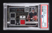 Michael Penix Jr. 2024 Panini Spectra Building Blocks Materials Hyper #1 RC #27/75 (PSA 10) at PristineAuction.com