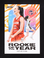 Caitlin Clark 2024 Panini Instant WNBA Caitlin Clark Rookie of the Year #CCROYA at PristineAuction.com