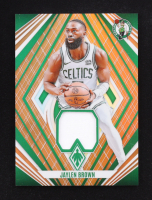 Jaylen Brown 2023-24 Panini Phoenix Veteran Materials Orange #22 #28/75 at PristineAuction.com