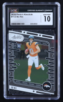 Bo Nix 2024 Absolute #112 RC (CGC 10) at PristineAuction.com