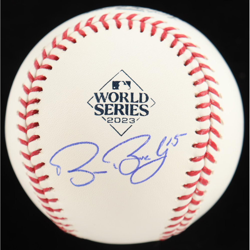 Bruce Bochy Signed 2023 World Series Baseball (Beckett) at PristineAuction.com