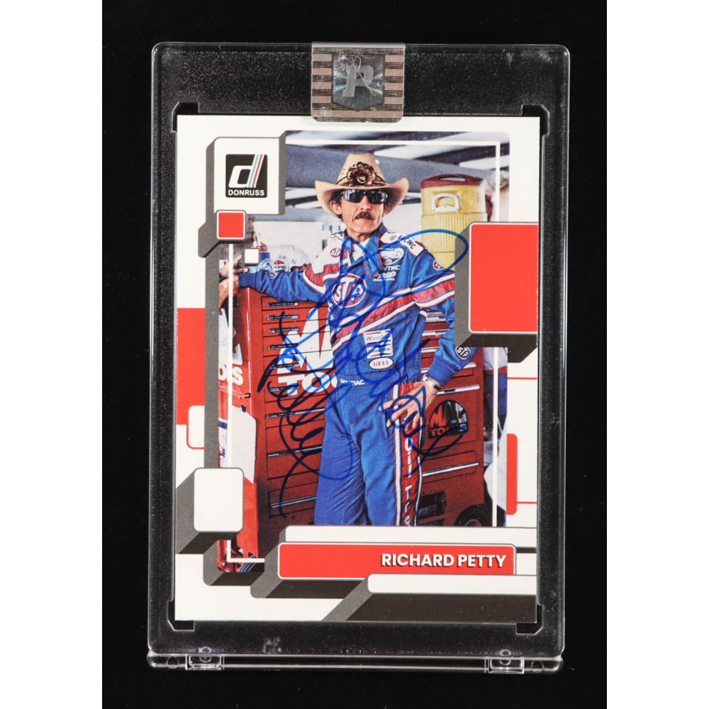 Richard Petty Signed 2023 Donruss #74 (PA) at PristineAuction.com