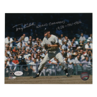 Tony Kubek Signed Yankees 8x10 Photo Inscribed "World Champions 1958-1961-1962" (JSA) at PristineAuction.com