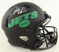 LaDainian Tomlinson Signed Jets Full-Size Eclipse Alternate Speed Hemet Inscribed "HOF 17" (Beckett) at PristineAuction.com
