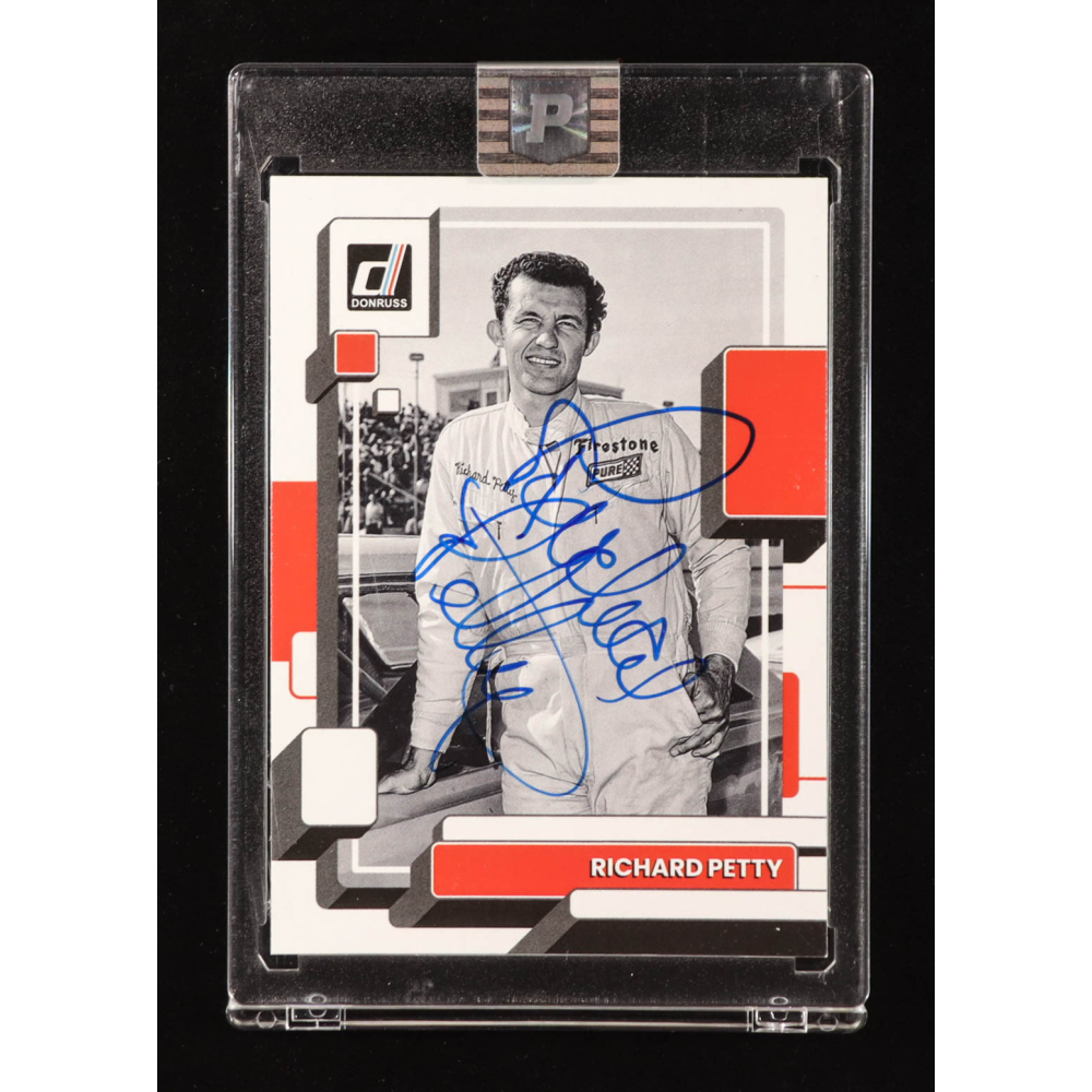 Richard Petty Signed 2023 Donruss #37 (PA) at PristineAuction.com
