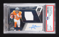 Audric Estime 2024 Zenith Rookie Patch Autographs #230 RC #234/399 (PSA 8) at PristineAuction.com