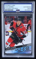 Josh Norris Signed 2020-21 Upper Deck #209 YG RC (PSA) at PristineAuction.com