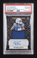Anthony Gould 2024 Panini Obsidian Rookie Jumbo Jersey Autographs #240 RC #223/299 (PSA 10) at PristineAuction.com
