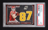Travis Kelce 2024 Zenith Behind The Numbers #24 (PSA 9) at PristineAuction.com