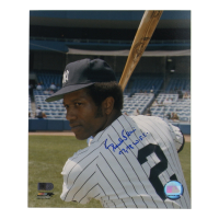 Paul Blair Signed Yankees 8x10 Photo Inscribed "77, 78 W.S.C." (AIV) at PristineAuction.com