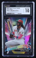 Elly De La Cruz 2024 Topps Chrome Update Future Stars #FSU11 RC (CGC 10) at PristineAuction.com