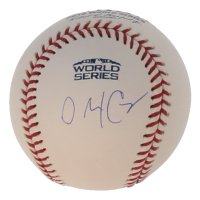 Alex Cora Signed 2018 World Series Logo Baseball (PSA) at PristineAuction.com