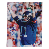 Phil Simms Signed Giants 8x10 Photo (Beckett) at PristineAuction.com